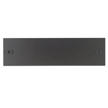 Picture of Screw Less Blank Panel 3U, Black RAL 9005