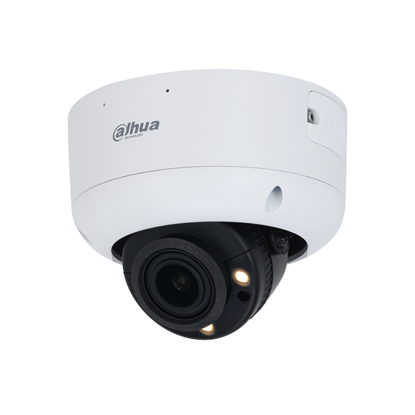 Picture of IPC-HDBW5449R1-ZE-LED DAHUA AI DOME FULL-COLOR IP MOTORIZED LENS IP67, LED DISTANCE 40M AUDIO IN/OUT 1/1,ALARM IN/OUT 1/1, MICRO SD IK10 H265
