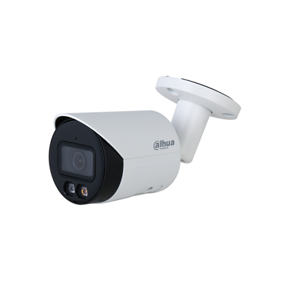 Picture of IPC-HFW2249S-S-IL-0280B DAHUA BULLET FULL-COLOR IP  2.8 LENS IP67, 30M LED DISTANCE  BUILT IN MIC MICRO SD H265