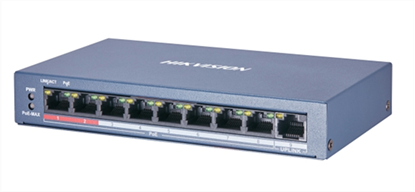 Picture of DS-3E0109P-E/M(B) 8 PORT FAST ETHERNET UNMANAGED SMART POE SWITCH