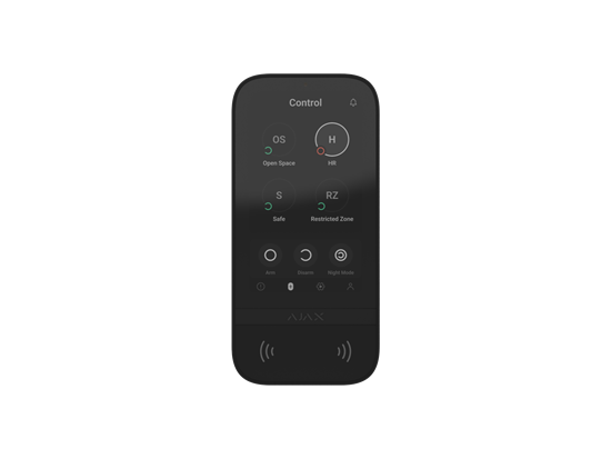 Picture of KEYPAD TOUCHSCREEN BLACK