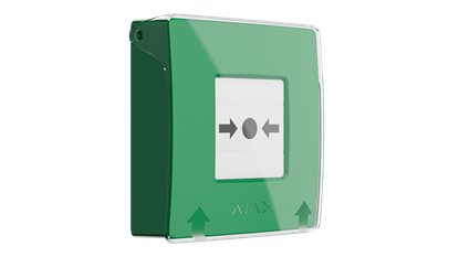 Picture of MANUAL CALL POINT (GREEN) AJAX