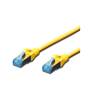 PAT-5U010Y PATCH CORD CAT5e U-UTP 1m ΚΙΤΡΙΝΟ
