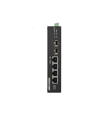 Εικόνα της  DS-3T0506HP-E/HS  L2  4 PORT GIGABIT RJ45 POE 2 GIGABIT SFP Hi-POE 60W, POE 60W UP TO  300M