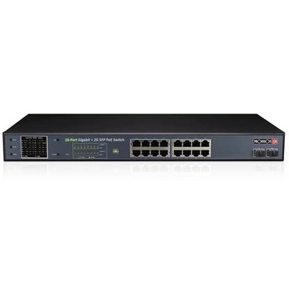 Εικόνα της POES-16250GCL+2SFP POE SWITCH, 16 CHANNEL, 16 GIGA PORT, 2 SFP, 250W