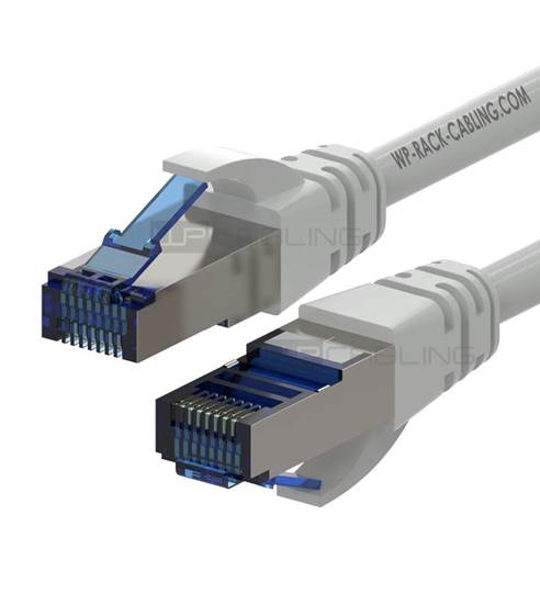 PAT-5F070 PATCH CORD CAT 5e F-UTP 7M ΓΚΡΙ