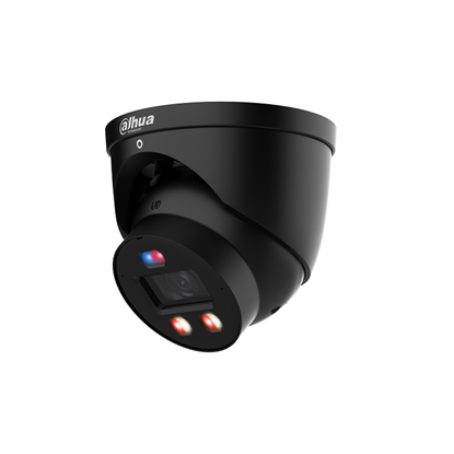 Εικόνα της IPC-HDW3849H-AS-PV-0280B-PRO-BLACK DAHUA TIOC3.0 8MP SMART DUAL LIGHT ACTIVE DETERRENCE WIZSENSE DOME IP CAMERA 2,8MM BUILT IN MIC IP67
