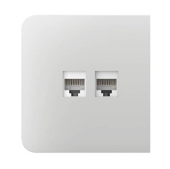 SIDECOVER (LAN) WHITE AJAX