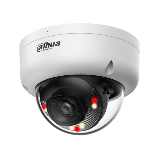 IPC-HDBW1439E1-A-IL-0280B-S6 DAHUA 4MP SMART DUAL LIGHT DOME IP CAMERA IP67