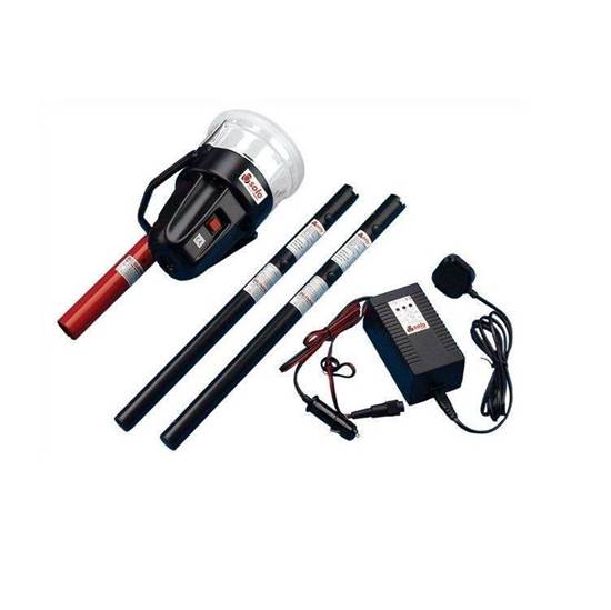 SOLO CORDLESS HEAT DETECTOR TESTER WITH BATTERIES AND CHARGER