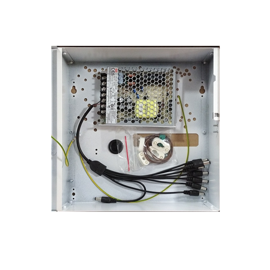 SN-G-SCP-1275-9* ΤΡΟΦΟΔΟΤΙΚΟ ΣΕ ΜΕΤΑΛΛΙΚΟ ΚΟΥΤΙ 13,8V 5,4A 9 ΚΑΝΑΛΙΩΝ