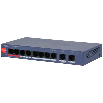 Εικόνα της CS4010-8ET2GT-110 DAHUA 10-PORT CLOUD MANAGED DESKTOP SWITCH WITH 8-PORT POE