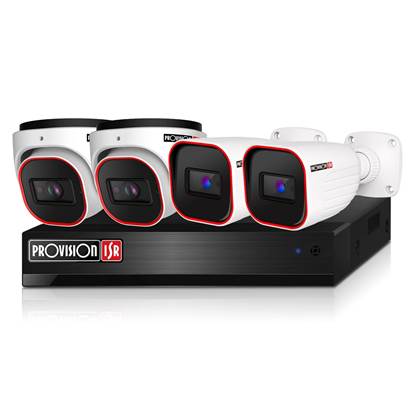 Εικόνα της IP KIT 3 - 8CH NVR & 4 x IP CAMERA 4MP, 2.8MM, IR 20M