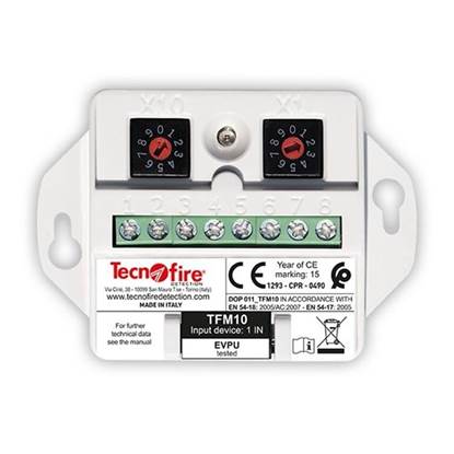 Εικόνα της TFM10 MINI 1 INPUT MODULE TECNOFIRE