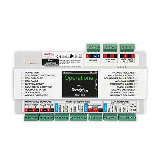 Picture of TSM1 ADDRESSABLE EXTINCUISHING MODULE FOR TSA1 PANEL