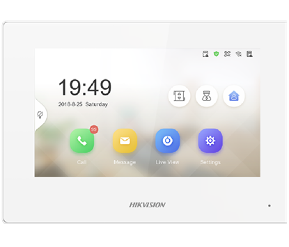 Εικόνα της DS-KH6320-WTE1 (796)ΘΥΡΟΤΗΛΕΟΡΑΣΗ IP WIFI POE 7'' WHITE